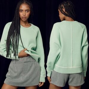 Anthropologie Pilcro The Oaklyn Cozy Crew Neck Sweatshirt